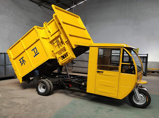 電動(dòng)三輪垃圾車(chē)可以很好的提高垃圾收集和處理的效率